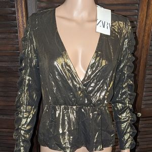 Zara top... New size medium